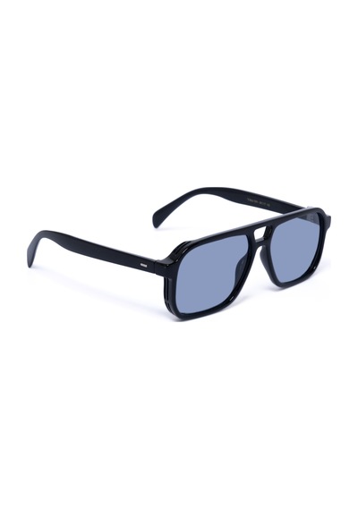 Görüşbaz Pilook Unisex Güneş Gözlüğü Uv400 Koruma Retro Model Gülen Gözler Serisi Siyah