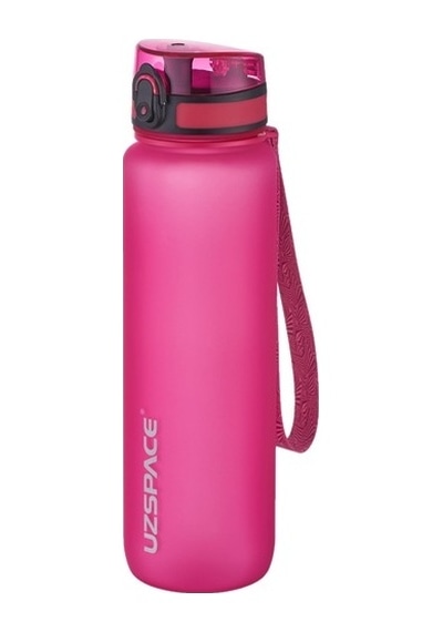 Uzspace FiftyFifty Softtouch Büyük Boy Tritan Su Matarası 28 CM 1 L