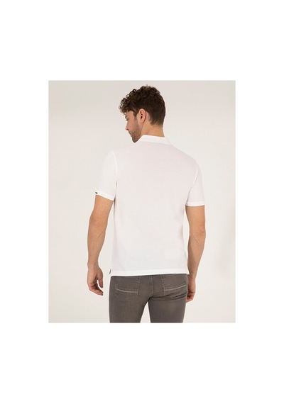 Pierre Cardin Slim Fit Fermuarlı Polo Yaka Tişört 50263932-vr013 Renkli