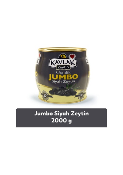 Jumbo Gemlik Siyah Zeytin 2 Kg