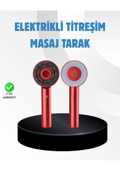 Saç Büyüme Destekleyici Elektrikli Masaj Tarak Led Ve Titreşimli Diğer