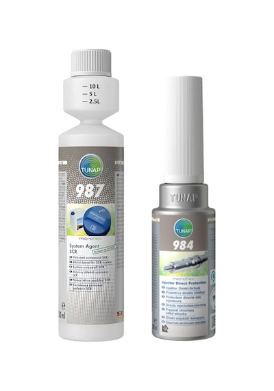 Tunap 987 + Tunap 984 Set Adblue Kristalleşme Önleyici + Dizel Enjektör Koruyucu Roa²