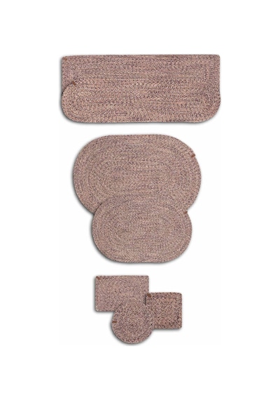 Cesta El Yapımı Örgü Mor Kilim 80x120 4026 Mor