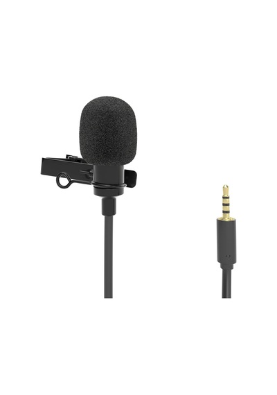 Akıllı Telefon Ve Tabletler İçin Lv-1 Yaka Mikrofonu 3,5mm Mic Canlı Yayın, Röportaj, Toplantı Youtube İçin Mükemmel