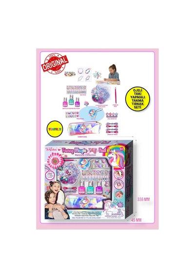 Tokidas Fancy Magic D.ı.y Nail Manicure Collection - Sihirli Tırnak Manikür Koleksiyonu