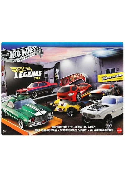 Hot Wheels Efsane Temalı Çoklu Arabalar Çok Renkli