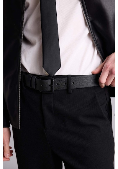 Defacto Erkek Dikdörtgen Toka Suni Deri Jean Kemeri H5067axnsbk27 Siyah-bk27 Defacto Erkek Dikdörtgen Toka Suni Deri Jean Kemeri H5067axnsbk27 Siyah-bk27