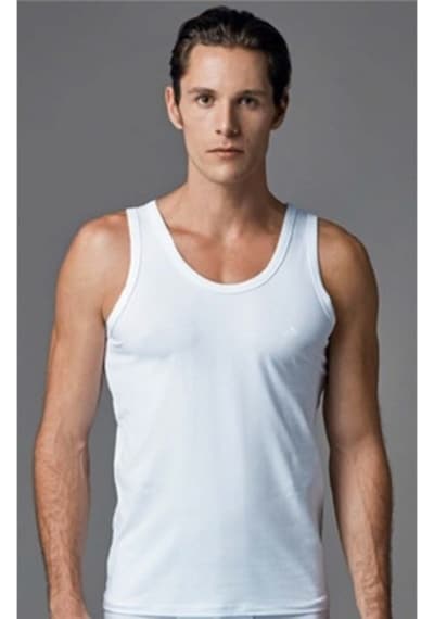 Eros 11500 Compact Cotton 2Li Erkek Atlet Kutulu Siyah-Beyaz (553771004)