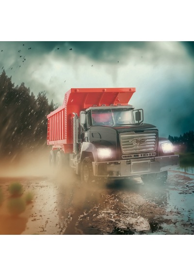 Driven Uzaktan Kumandalı Damperli Kamyon Çok Renkli