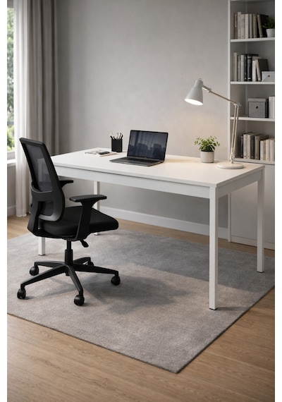 Alesta Life Beyaz Mutfak Masası, Yemek Masası, Çalışma Masası, Metal Ayaklı Masa, Bilgisayar Masası 70x120 Cm Alesta Life Beyaz Mutfak Masası, Yemek Masası, Çalışma Masası, Metal Ayaklı Masa, Bilgisayar Masası 70x120 Cm