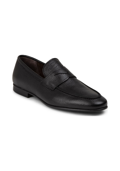 Deery Hakiki Deri Siyah Erkek Loafer Ayakkabı - 01988msyhc01 Siyah