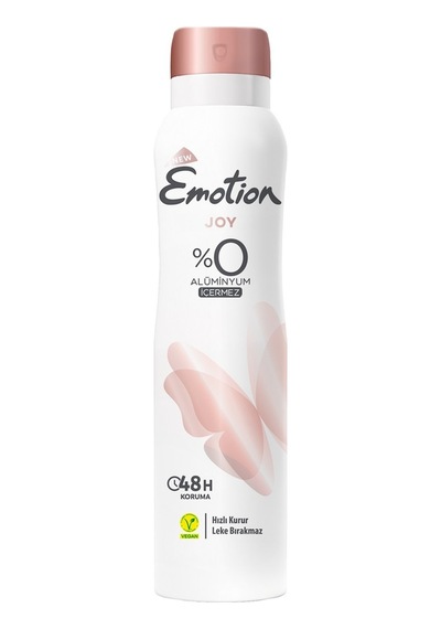 Emotion Joy Deodorant 150 Ml - Ferahlatıcı Ve Kalıcı Koku - 8 Adet Tarı