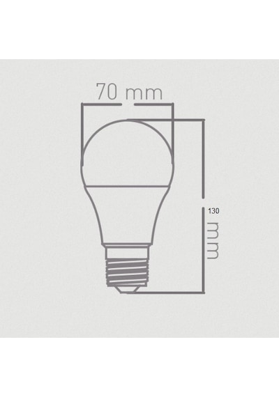 Ack Led Ampul 15 W E-27 3000K Gunışığı Işık - Aa13-01520