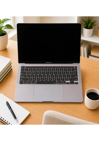 Macbook Pro Klavye Koruyucu Us Amerikan Düz Enter Touch Bar Uyumlu 13 İnç A2251 A2289 A2338 M1/m2 16 İnç A2141 Ultra İnce Siyah