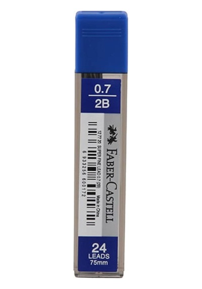 Faber-castell Faber Castell Superfıne 0.7 Mm 2b 75 Mm Kalem Ucu