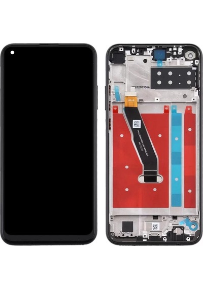 Huawei P40 Lite-e Çıtalı Lcd Dokunmatik Ekran