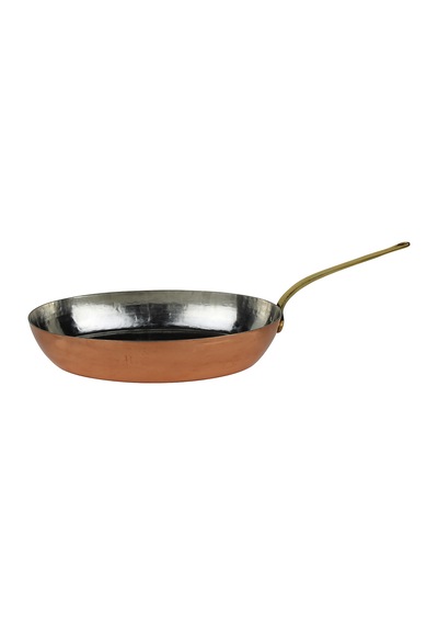 Cuvesta El Yapımı Şef Tipi Kalın 1.5mm Bakır Sote Tavası 30x20cm