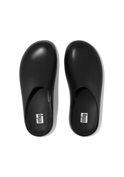 001 Black Terlik Kadın Diğer 268-001 Fitflop Shuv Leather Black Siyah