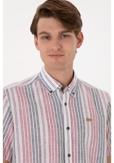 U.s. Polo Assn. Erkek Gömlek 2105265 Kırmızı