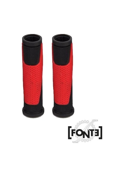 Fonte Siyah/Kırmızı Ergonomik Elcik Siyah
