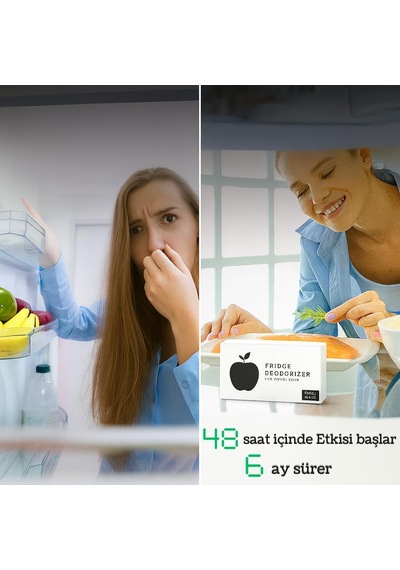 Buzdolabı, Gardirop, Araba Ve Spor Çantası İçin Doğal Koku Giderici. Kokuları Ve Nemi Emen Aktiv Karbon Kutu. 6 Ay