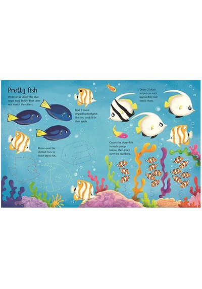 Wipe Clean Aquarium Activities Usborne