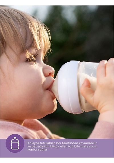 Doğal Tepkili Pp Biberon 330ml 3+ Ay 2 Adet