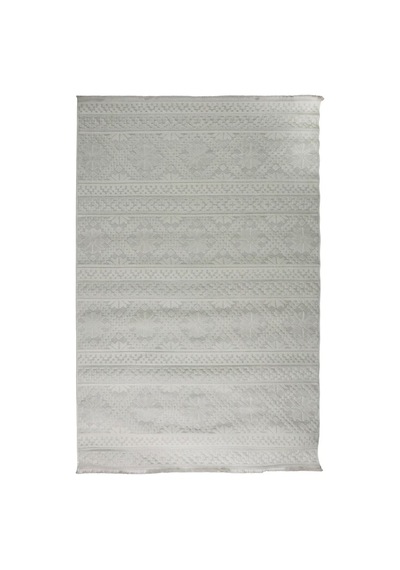 Arma Serisi Krem Kabartma Desenli Modern Halı Mc 351 Çok Renkli