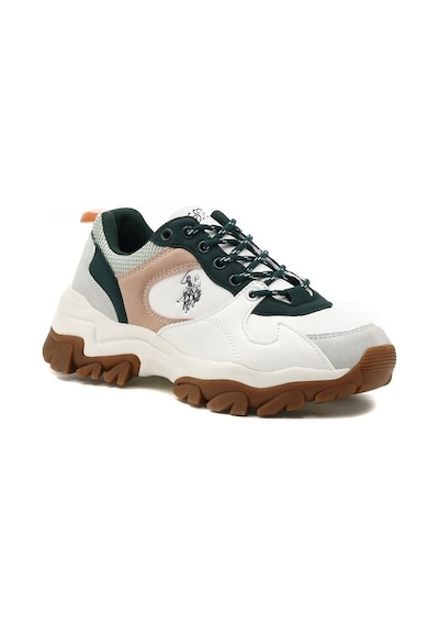 U.S. Polo Assn. Tracky 1Pr Beyaz Kadın Sneaker - 512955790 Beyaz