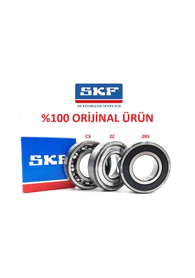 6218 Zz C3 Skf Boyutları 90x160x30 Mm