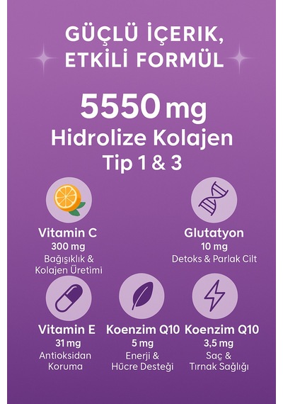 Beauty Collagen Sıvı Takviye Edici Gıda