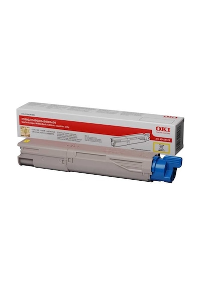 Oki C3300 43459345 Sarı  Toner
