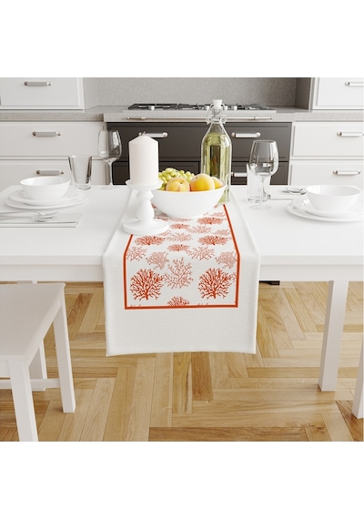 Maison De Dore Red Coral Runner 45X150 Cm