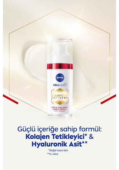 Nivea Luminous630 Spot Leke ve  Serumu 30 ML