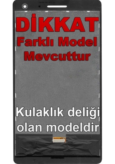 Huawei Mediapad T3 Bg2-u03 Ekran Dokunmatik Set Siyah - Model 1