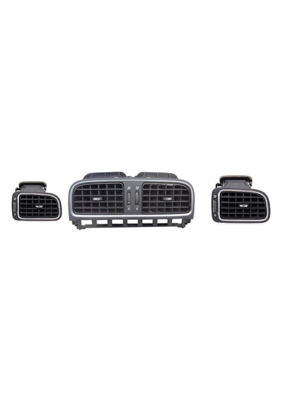 Polo Kalorifer Havalandırma Izgarası Kromlu Komple Set(6r0819728)