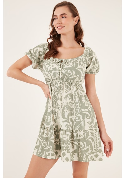 Lela Bayan Elbise 5865728 Olive Olive
