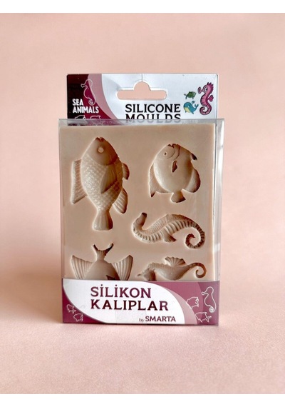 Silikon Kalıp / Sea Animals / Deniz Hayvanları Smarta Beji