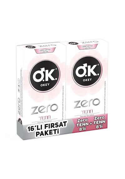 Okey Zero Tenn Prezervatif 2 x 8'li