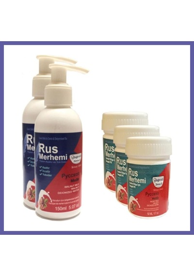 Bezos Olegovich Medicine Tüy Dökücü Azaltıcı Rus Merhemi 150 Ml 2 Adet + Genital Bölge Merhemi 50 Ml 3 Adet Nıda