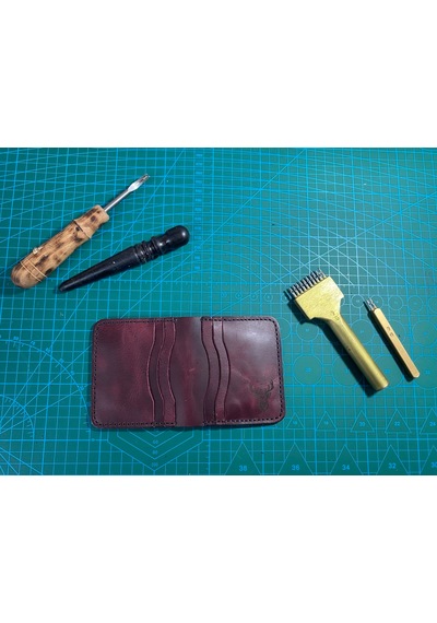 Deer Craft Timber Bordo Cüzdan