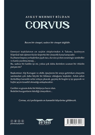 Corvus - Aykut Mehmet Bildan, Perseus Yayınevi,
