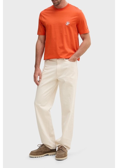 Tommy Hilfiger Logolu Pamuklu Regular Fit Bisiklet Yaka T Shirt Erkek T Shirt Mw0mw43066 Scx Orange Tommy Hilfiger Logolu Pamuklu Regular Fit Bisiklet Yaka T Shirt Erkek T Shirt Mw0mw43066 Scx Orange