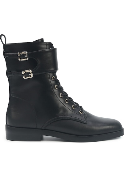 Nine West Oprah 5pr Siyah Kadın Düz Bot 000000000102012372 Siyah