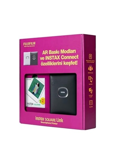 Square Link Yeşil Akıllı Telefon Yazıcısı Bundle Box Çok Renkli