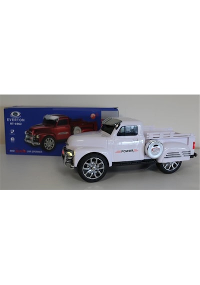 Everton Rt-1962 Beyaz Arabalı Bluetooth Fm-usb-tf-aux Şarjlı Nostaljik Radyo