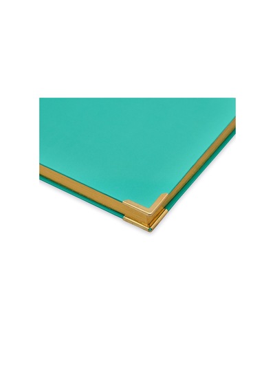 17x24 Ciltli Colourblock Duo - Teal Raspberry Çok Renkli
