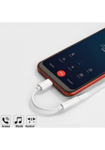 Type-C Aux Dönüştürücü Aparat 3.5Mm Aux Kablo Otg Type-C Aux Dönüştürücü Aparat 3.5Mm Aux Kablo Otg