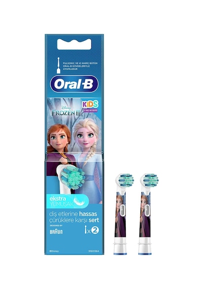 Oral-B Çocuklar için Diş Fırçası Yedek Başlığı Frozen 2'li