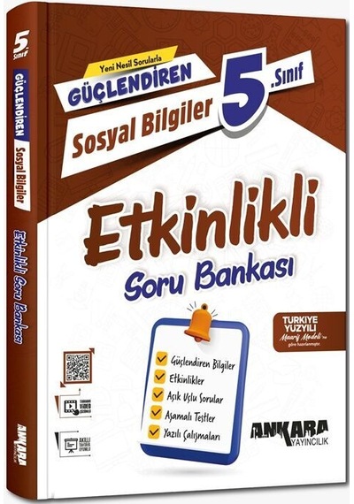 Ankara 2026 5. Sınıf Sosyal Güçlendiren Etkinlikli Soru Bankası Güncel Müfredat